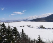 Cerkniško jezero pozimi