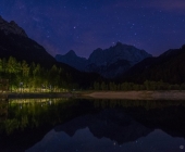 jezero Jasna ponoči