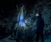 Martuljški slapovi ponoči