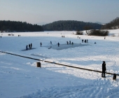 Šmartinsko jezero pozimi