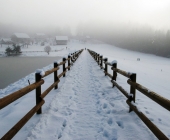 Šmartinsko jezero pozimi